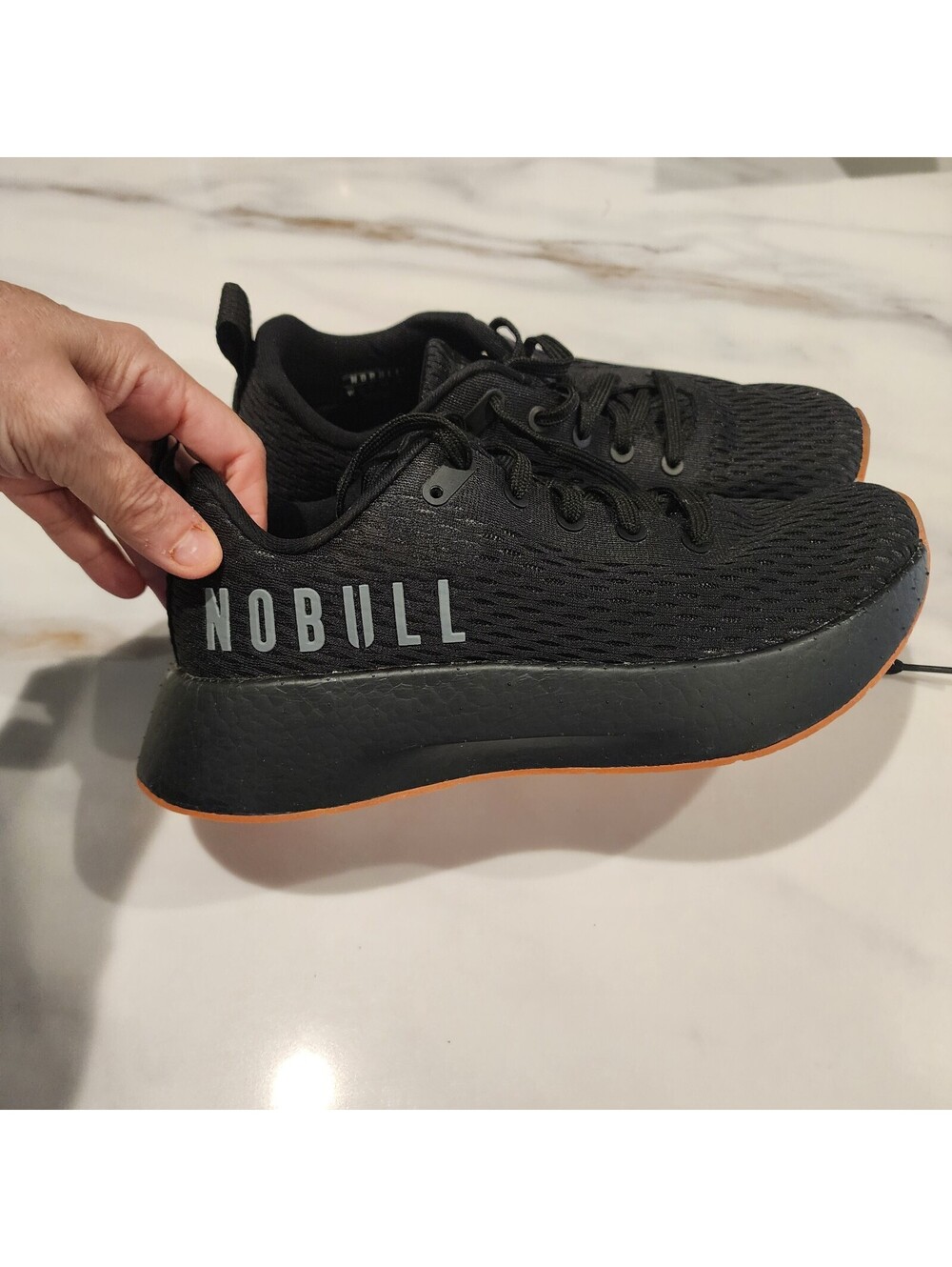 New NOBULL Mesh Runner Women’s Size 9 Black Running Training Sneakers